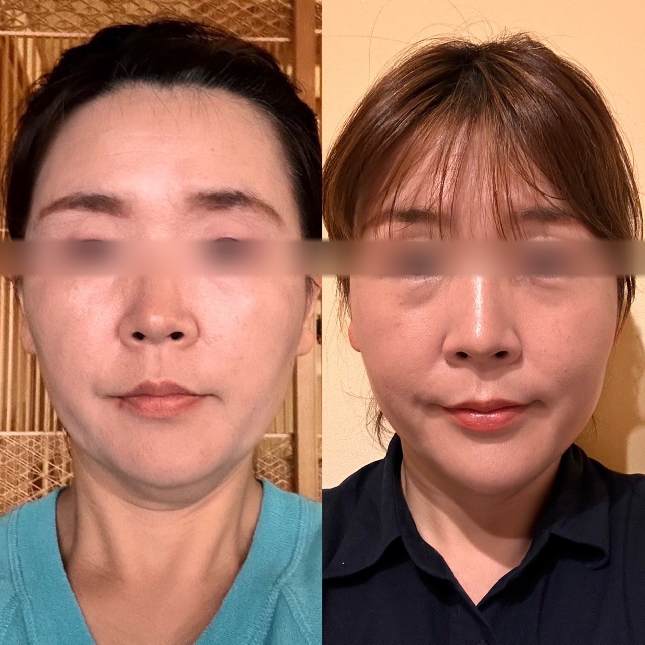 ご生徒様C様(瞳をぼかして掲載)。笑顔を取り戻し、自分のお店をオープンされました